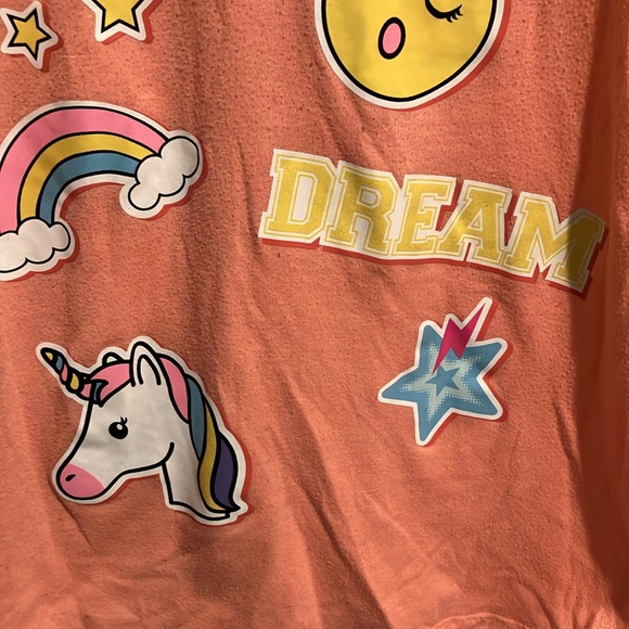 Wondernation Graphic Emoji Nightgown - Picture 3 of 5